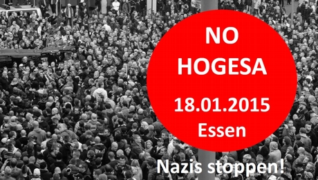 Nein zur HoGeSa-Demonstration in Essen!